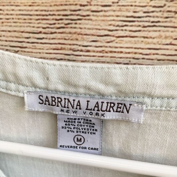 SABRINA LAUREN TOP IN PALE BLUE‎ - Picture 6 of 6